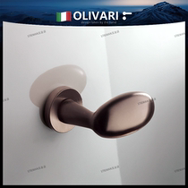 Italy imported OLIVARI door lock BLINDO M178 universal sliding door magnetic mute pure copper handle