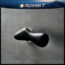 Italy OLIVEARI original import door handle childrens door lock AGB silent wooden door lock white room lock