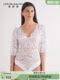 intimissimi yishuman 얇은 꽃 레이스 깊은 V 등이없는 점프 수트 BOD2573 intimissimi yishuman 얇은 꽃 레이스 깊은 V 등이없는 점프 수트 BOD2573