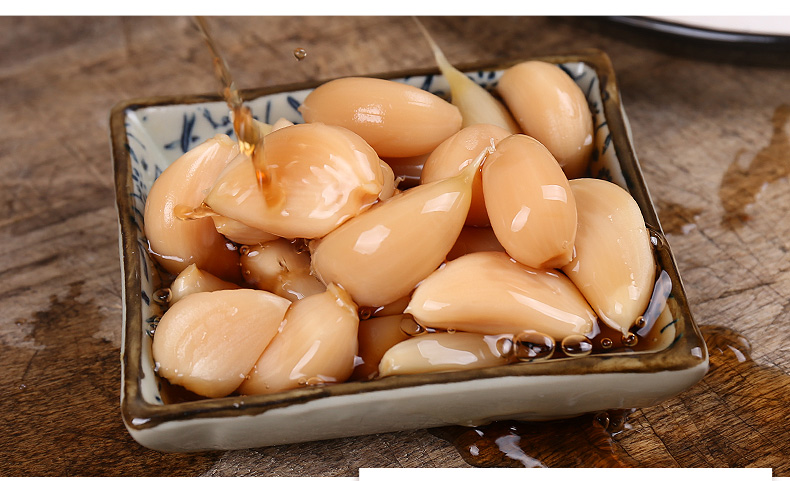 糖醋蒜700g/瓶糖醋大蒜宁波特产蒜头酱菜休闲小菜下酒下饭菜糖蒜