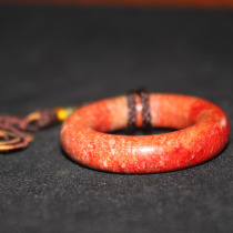 Nanjing Hous embroidered eye bird cage accessories Embroidered eye cage accessories High-end Xiuyu natural finger buckle to send China knot rope