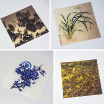 Embroidered eye bird cage square cage South cage special base plate non-deformed manure board Standard south cage size plate cage 20 bright cage 19