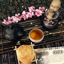 Quanzhou Lin Jizheng Quanmao mung bean cake Meatloaf Specialty snacks traditional handmade refreshment egg yolk cake