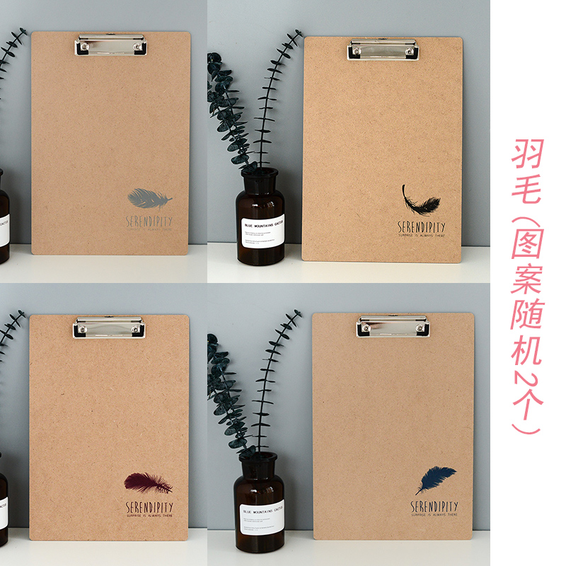 youfan stationery a4 wooden board clip simple folder board file folder student writing pad 2 pa