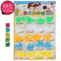 Childrens fun educational toys colorful mini bowling toys school entrance commissary toy hanging plate wholesale