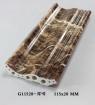 Yin angle line Imitation marble 3D background wall border ceiling top angle line Hotel engineering decoration pressure edge line