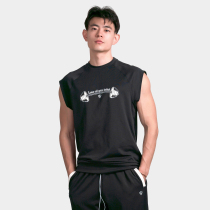 DRIOCO LANB summer new thin vest mens fitness training quick-drying sleeveless sports breathable casual t-shirt