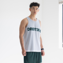 DRIOTOPIA2022 Summer New Basketball Vest Men Sleeveless Sports Fitness Kan Shoulder Breathable Quick Dry