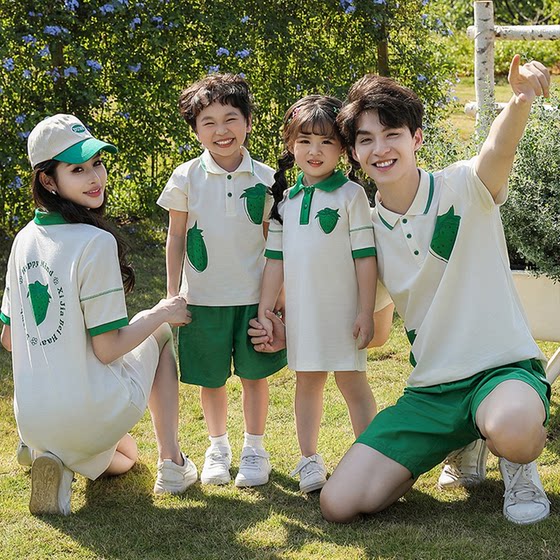 Internet celebrity parent-child suit summer T-shirt suit family of three 2025 new casual mother-child mother-daughter short-sleeved polo shirt
Internet celebrity parent-child suit summer T-shirt suit family of three 2025 new casual mother-child mother-daughter short-sleeved polo shirt