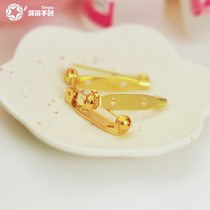 Source Jane hand-created wool felt Stamp music accessories Handmade diy metal brooch Safety accessories Accessories parts