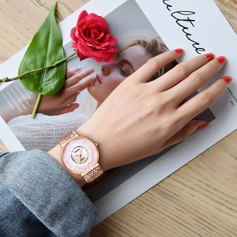 Ladies Star женские часы Кварцевые часы с кисточками Fashion Trend Корейское издание 漙 Студенческие часы с браслетом Водонепроницаемый Новый
