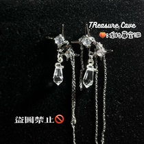 Dragons Treasure Cave|Abedo|Simple style Yuanshen peripheral fan-derived earrings and earrings