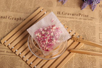 100 pieces of folded corn fiber 5 * 6cm reflexed tea bag small tea bag filter bag tea bag