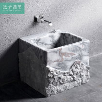 Sunshine Pint Jade Whole Stone Mop Pool Home Floor Type Mop Pool Outdoor Patio Stone Sink Mound Pool