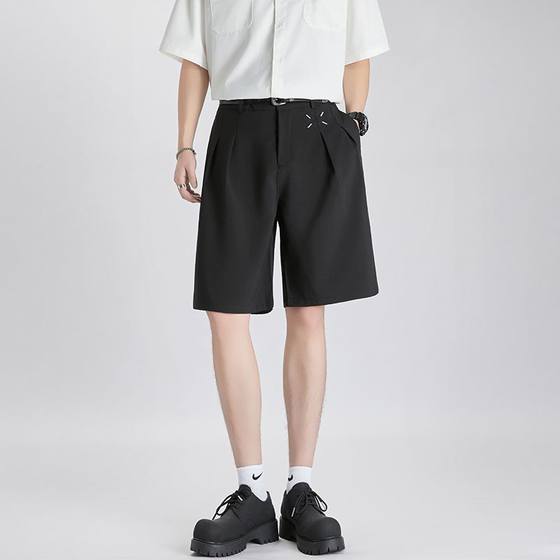 American suit shorts men's summer trendy brand loose cool straight cutout pants men's versatile draped casual mid-sized pants
American suit shorts men's summer trendy brand loose cool straight cutout pants men's versatile draped casual mid-sized pants