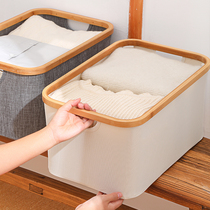 Oxford cloth dirty clothes basket cloth folding light luxury dirty clothes basket Japanese washing basket waterproof household storage basket