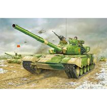 JZ assembly model Weijun CB35023 1 35 China ZTZ-99 99g main battle tank
