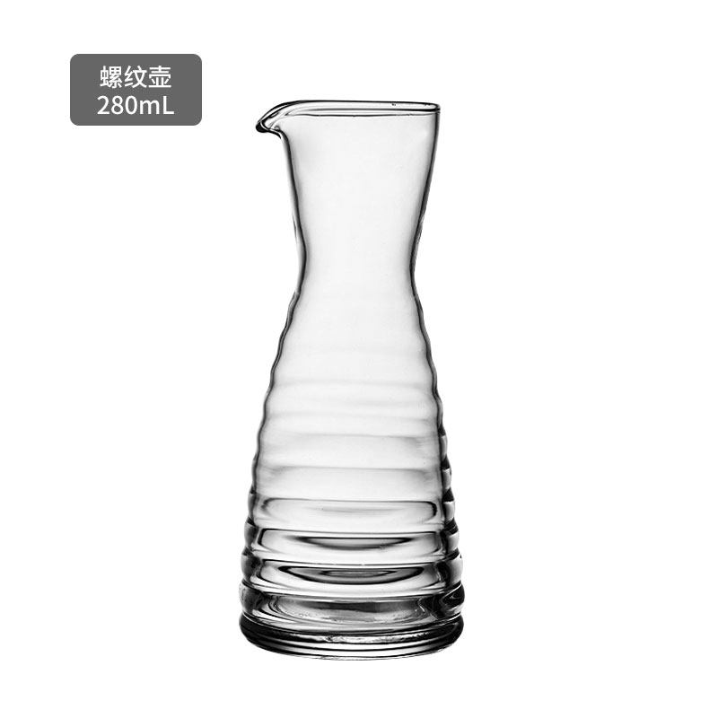 liquor dispenser with scale glass small wine cup set pouring pot measuring device red wine decanter household