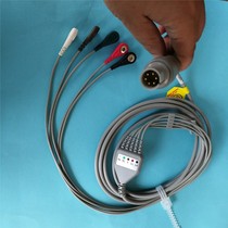 Universal 6-pin 5-guide ECG cable buckle type