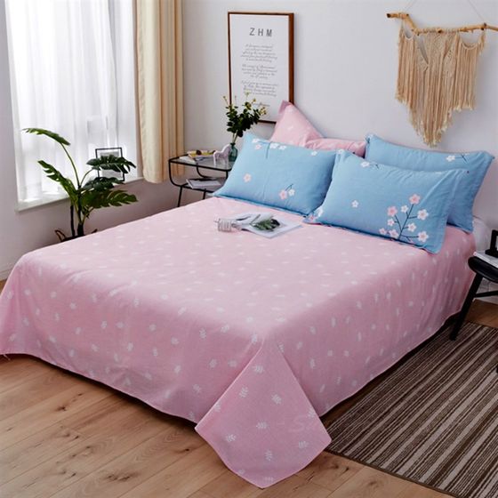 Pure cotton large bed sheet single piece double spring r autumn cotton fresh floral single pink bed single pillowcase 2 three-piece set
Pure cotton large bed sheet single piece double spring r autumn cotton fresh floral single pink bed single pillowcase 2 three-piece set