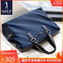 Golf Hand bag Men Canvas Shoulder Bag Casual Oxford Bag shoulder bag Mens Business Bag Briefcase