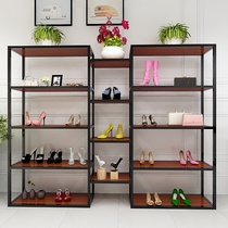Boutique shoe store Shoe rack display rack Shoe store shelf display rack Shoe shelf Mall multi-layer window shoe rack bag display rack