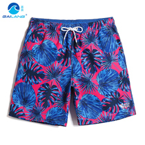 Gina Couple Speed Dry Loose Beach Pants Male Trend Holiday Shorts 50% Flat Corner Swimming Pants Sports Women Hot Pants