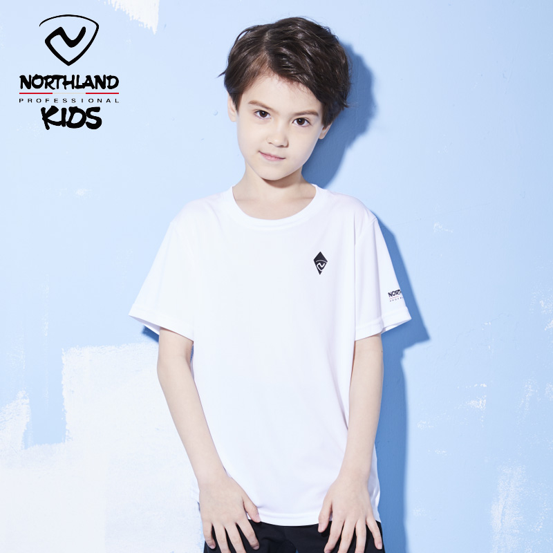 NORTHLAND 诺诗兰 中大男童运动速干T恤 天猫优惠券折后¥39包邮(¥59-20)120~170码3色可选