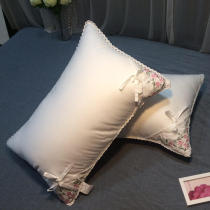 48 48 * 74cm single pure cotton pillows single double for home care cervical pillow with washable pair of beats 2
