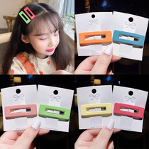Korean children hairclip baby side broken hair banghai clip hairpin Princess cute little clip girl headwear hair accessories