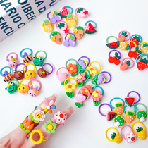 Childrens hair tip hair ring without hurting hair hair hair in 2021 new girl baby has elastic hair