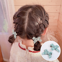 A pair of selling childrens bow hairpins Baby girl super fairy clip Princess cute little clip little girl headdress