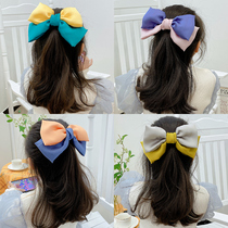 Two-color butterfly hair clip girl behind the head clip little girl hair clothes princess hair clamps