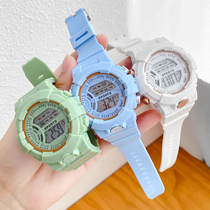 Childrens electronic watch girls primary school junior high school digital sports night watch boys only watch time anti-fall