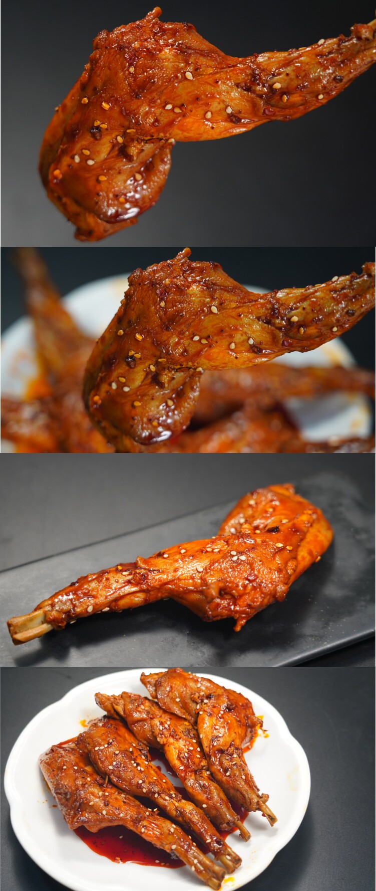 美食作家王刚香辣冷吃兔腿60g/只四川成都自贡特产办公室小吃包邮