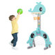 Children can lift small household indoor basketball shooting frame children baby basket Football outdoor sports toys Children can lift small household indoor basketball shooting frame children baby basket Football outdoor sports toys