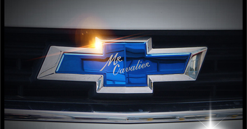 雪佛兰科沃兹科鲁兹经典改装专用车标贴新迈锐宝xl赛欧3中网贴