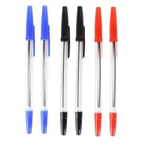 New pen red pen old red teacher with red oil refill teacher with ball pen black 0-7mm plastic