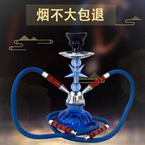 Large small and small smoke bucket clear bar fruit taste shisha arabica water smoke pot smoke pipe full range of large smoke net red