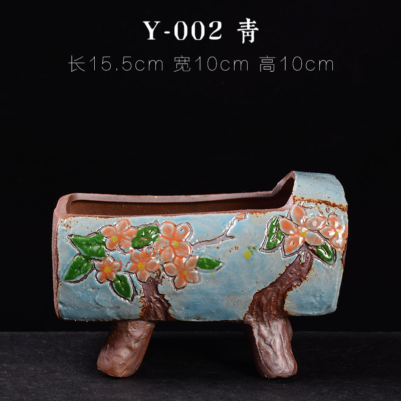 Extra large fleshy flower pot old running the mage creative ceramic wholesale clearance meat meat the plants of large diameter coarse pottery flowerpot