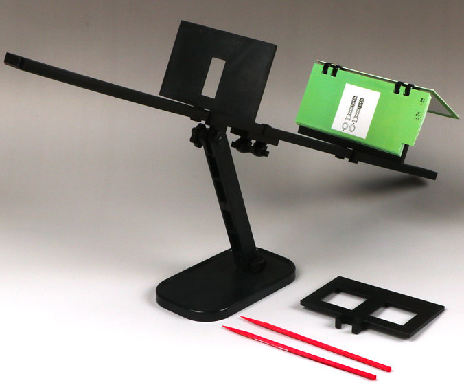 【清目菊】裂隙尺 融合视立体视训练工具 裂缝尺 斜视 集合 散开