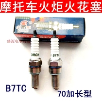 Motorcycle TORCH torch spark plug B7TC 70 Glong spark plug Ling Eagle Fire Nozzle Fire Nozzle