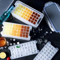 Ice-grid quick-freezer ice-ice ice-making cartridge lid homemade frozen mold with lid home theorizer Silicone Creative Commercial
