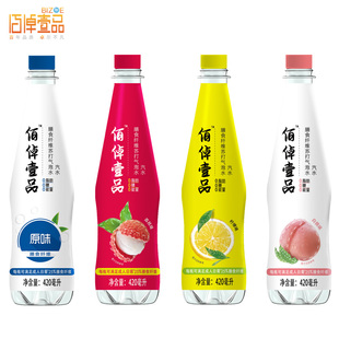 健力宝无糖苏打水420ml*4瓶