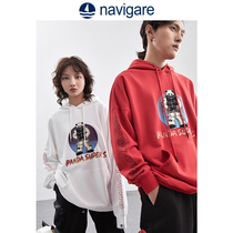 Navigare Italian small sailing boat men and women have the same fashion 2021 new kit loose leisure sweater