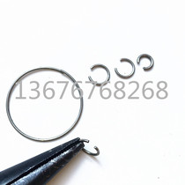Snap ring bearings inside and outside blocking rings CO-type stainless steel 304 round wire 0-8mm spring set to make size outer diameter