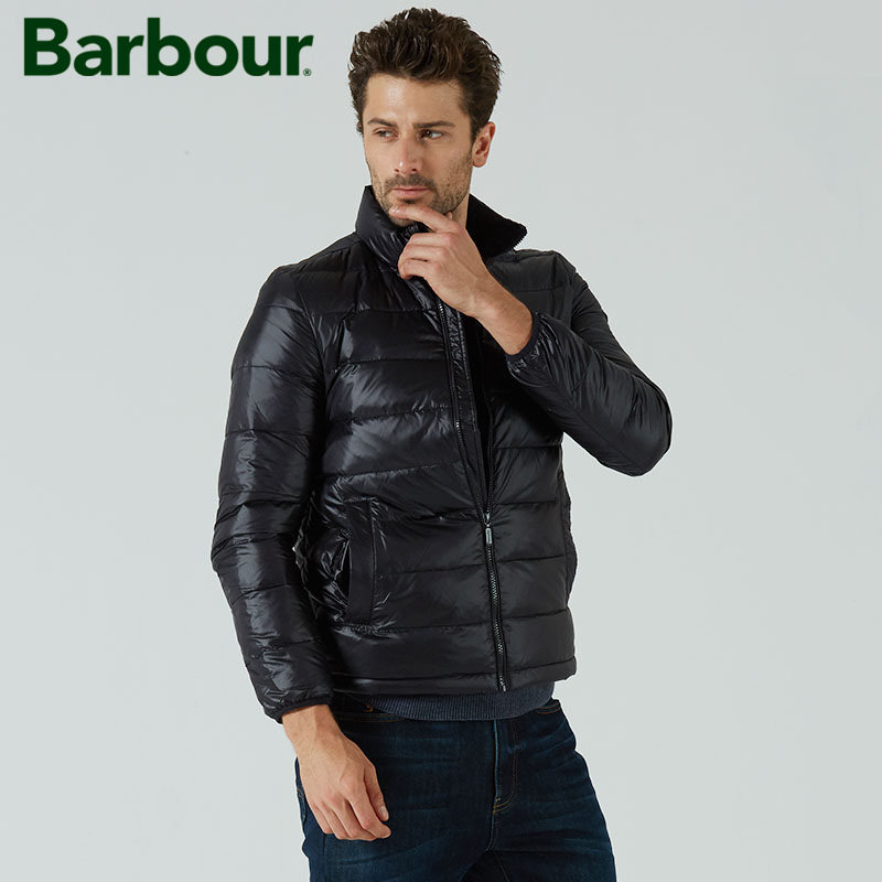 英国 Barbour 巴伯尔 男式修身立领羽绒服 双重优惠折后￥459包邮 2色可选