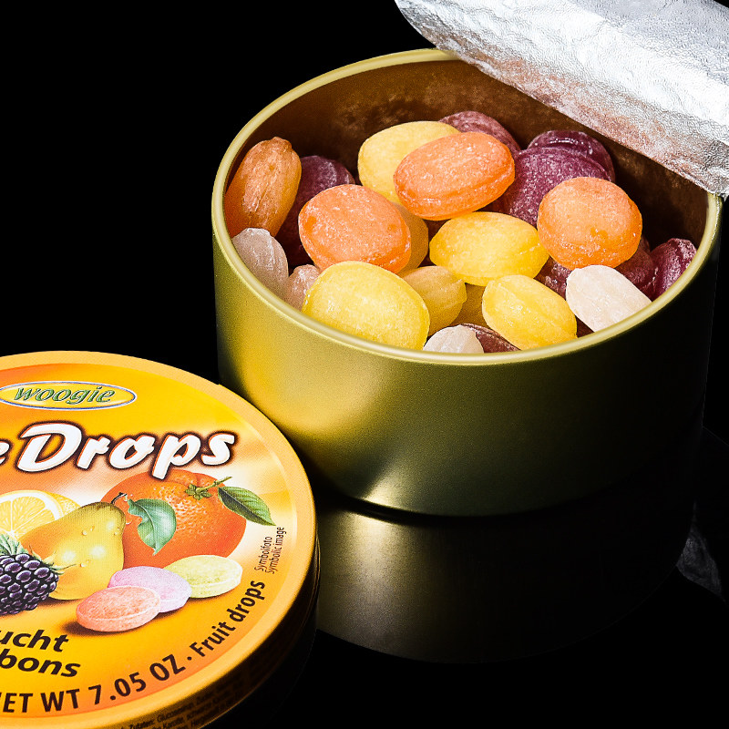 德国进口woogie糖混合水果糖进口糖果零食硬糖喜糖创意礼盒装三盒_真