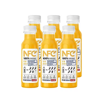 农夫山泉NFC果汁芒果汁300ml*10瓶[22元优惠券]-寻折猪