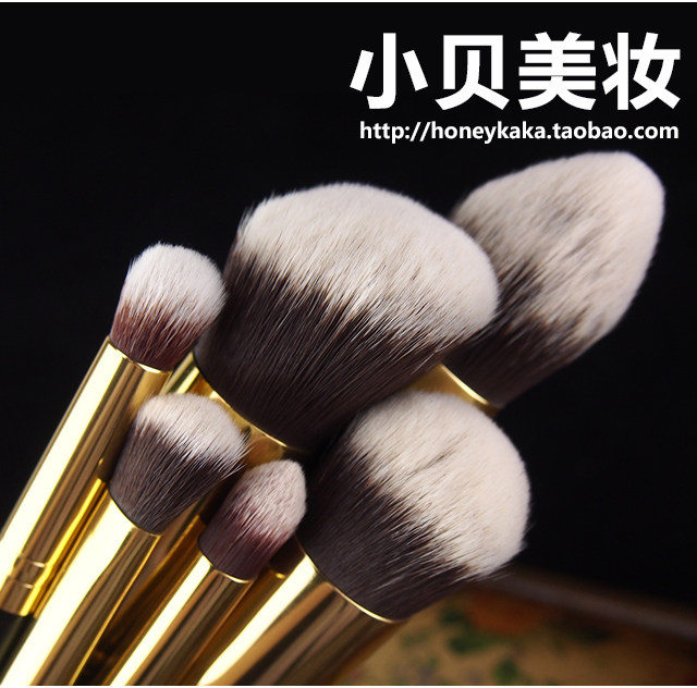 小贝美妆长柄大号眼影刷子 圆头鼻影刷高光阴影刷 化妆刷彩妆工具